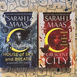Crescent City Book Set by Sarah J. Maas (Book 1 and 2 only)